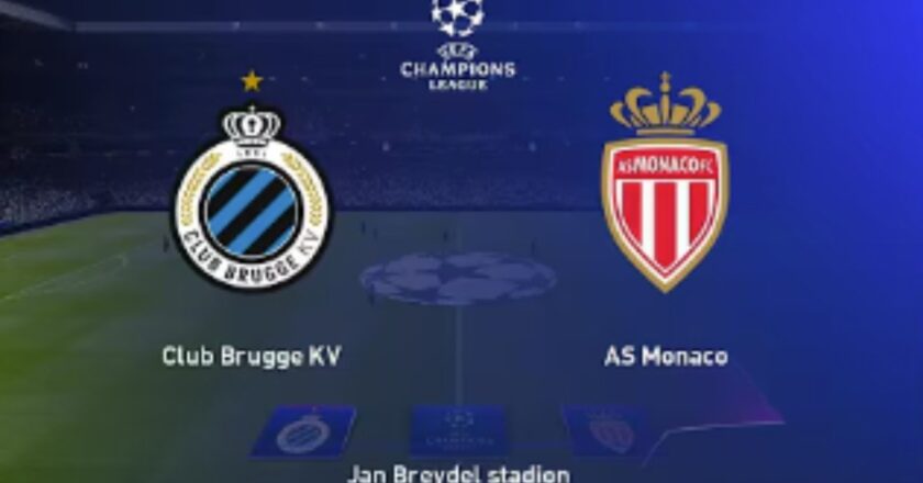 Prediksi Club Brugge vs AS Monaco di Liga Champions: Head to Head, Statistik, dan Skor Akhir