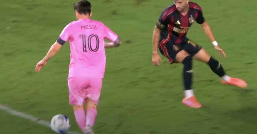 Gol Tendangan Pisang Lionel Messi Antar Inter Miami Unggul atas Atlanta United di MLS 2025