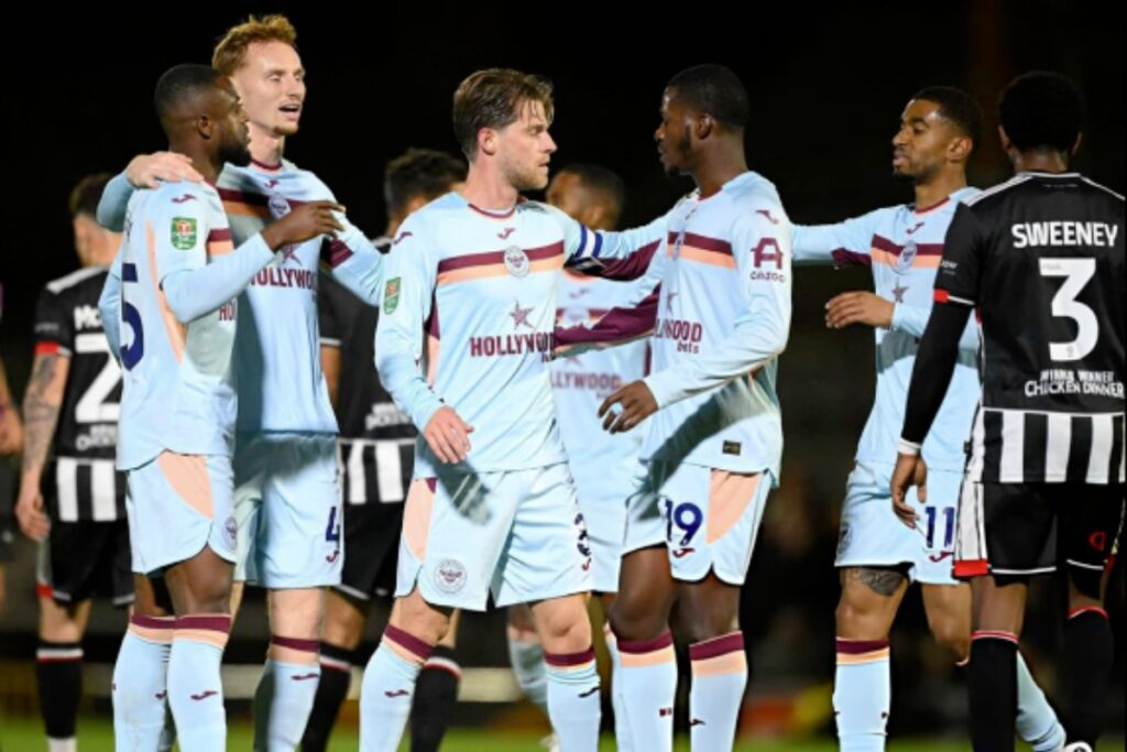 Hasil Carabao Cup: Brentford Hancurkan Grimsby Town 5-0, Gol Mengalir Deras Sejak Babak Pertama