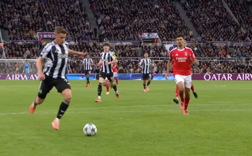 Newcastle United vs Benfica: 3-0