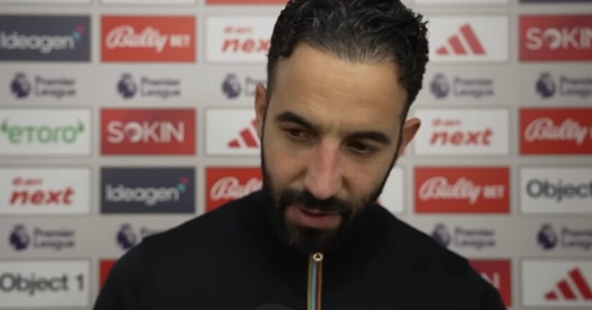 Ruben Amorim Bongkar Alasan di Balik Minimnya Pergantian Pemain Saat MU Ditahan Nottingham Forest 2-2